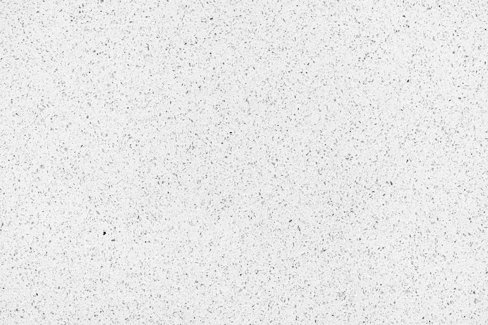 White quartz countertop surface